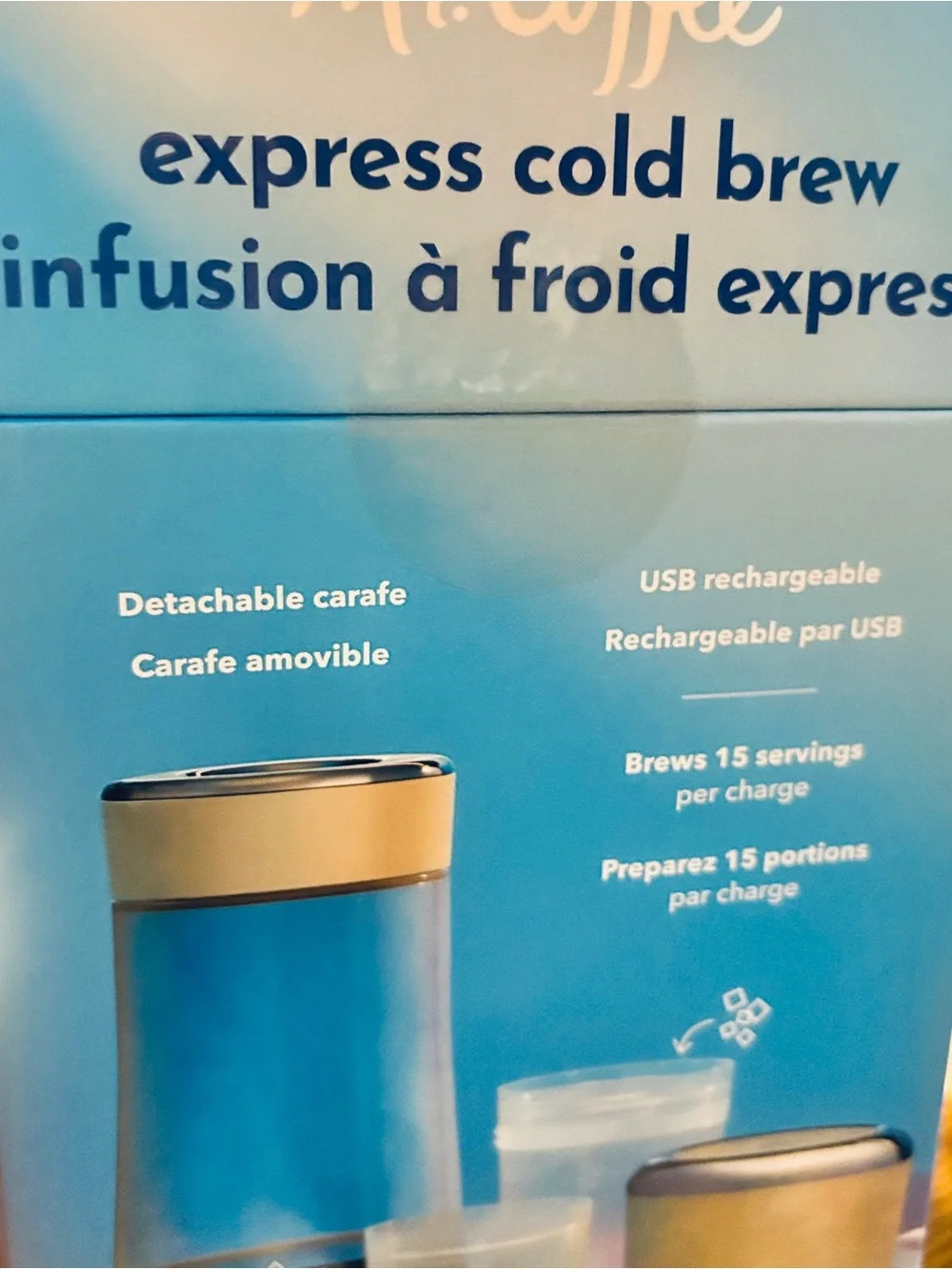 NIB Mr. Coffee Iced Coffee Maker OAT MILK Sealed